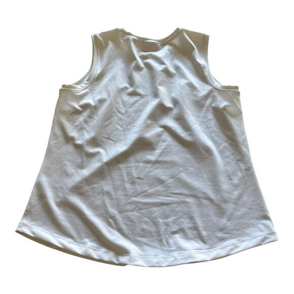 Belle by Kim Gravel White Tank Size L - Picture 2 of 3